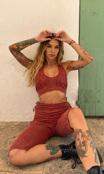 Red Boa Top