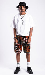 Patchwork Surf Shorts